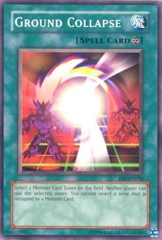 Ground Collapse (70) (PSV-EN) - YuGiOh Single