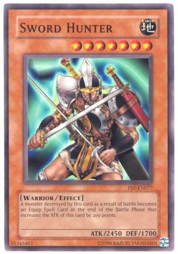 Sword Hunter (77) (PSV-EN) - YuGiOh Single