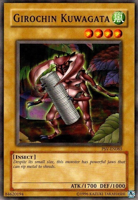 Girochin Kuwagata (85) (PSV-EN) - YuGiOh Single