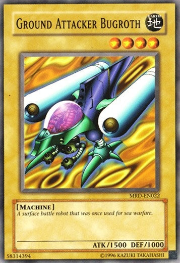 Ground Attacker Bugroth (22) (MRD-EN) - YuGiOh Single