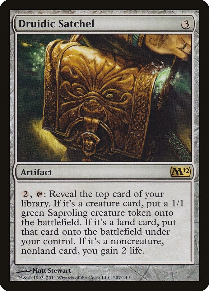 Druidic Satchel (207) [M12] - MTG Single