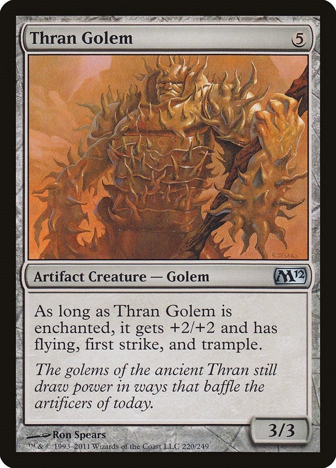 Thran Golem (220) [M12] - MTG Single