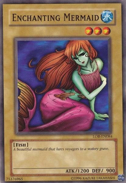 Enchanting Mermaid (84) (LOB-EN) - YuGiOh Single