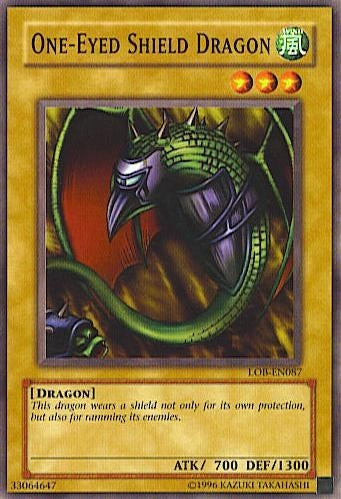 One-Eyed Shield Dragon (87) (LOB-EN) - YuGiOh Single