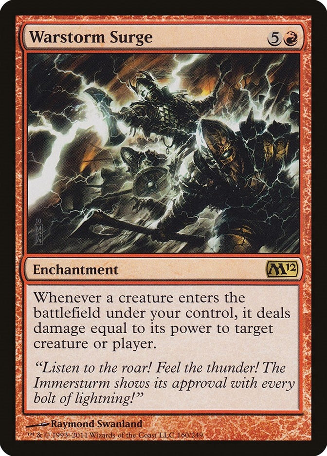 Warstorm Surge (160) [M12] - MTG Single