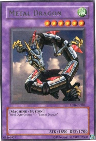 Metal Dragon (102) (LOB-EN) - YuGiOh Single