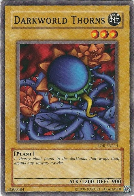 Darkworld Thorns (114) (LOB-EN) - YuGiOh Single
