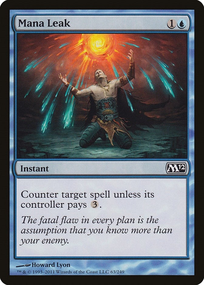 Mana Leak (63) [M12] - MTG Single