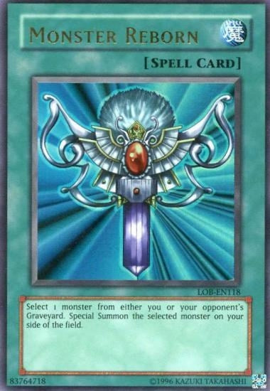 Monster Reborn (118) (LOB-EN) - YuGiOh Single