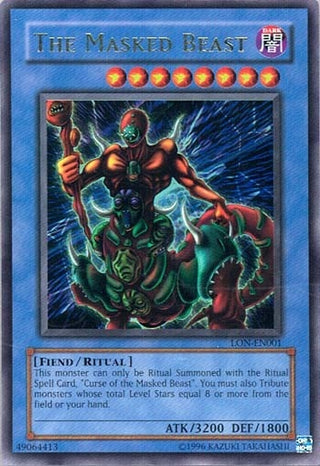 The Masked Beast (1) (LON-EN) - YuGiOh Single
