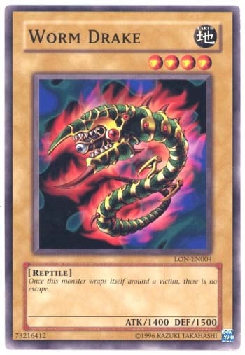 Worm Drake (4) (LON-EN) - YuGiOh Single