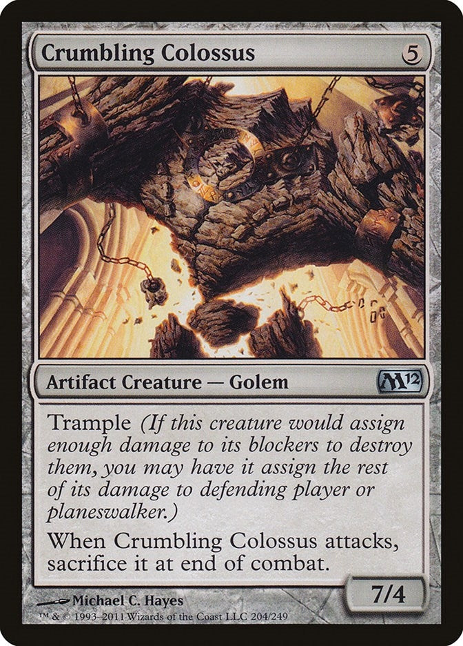 Crumbling Colossus (204) [M12] - MTG Single