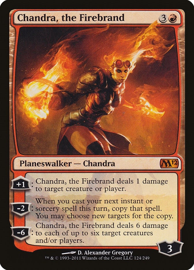 Chandra the Firebrand (124) [M12] - MTG Single