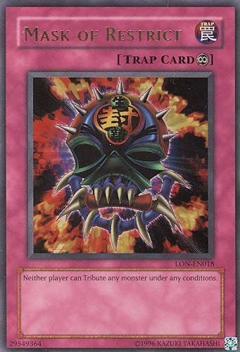 Mask of Restrict (18) (LON-EN) - YuGiOh Single