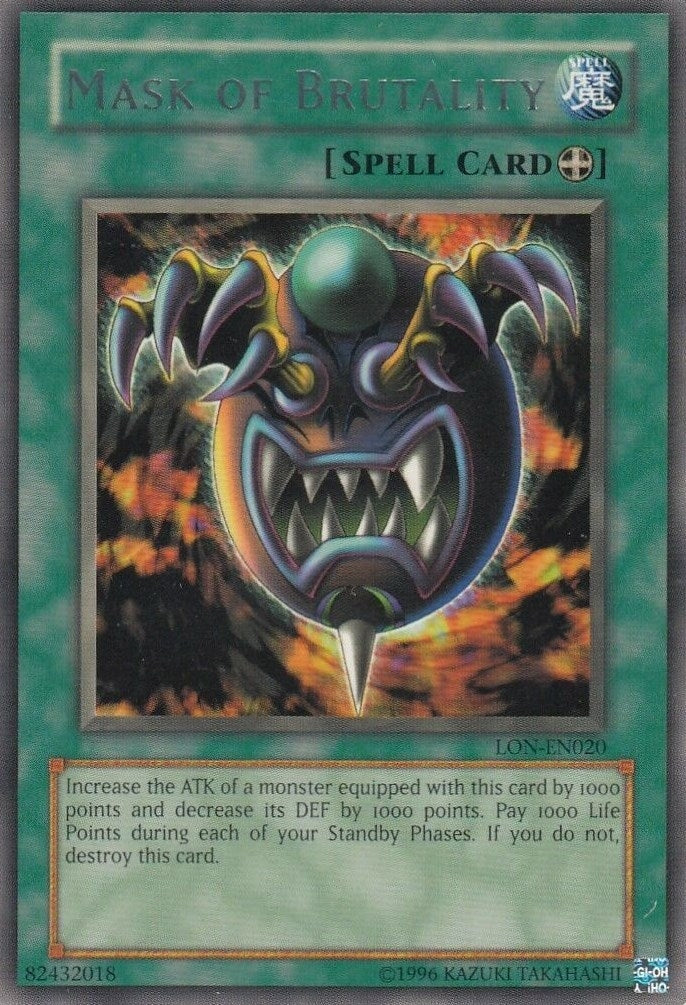 Mask of Brutality (20) (LON-EN) - YuGiOh Single