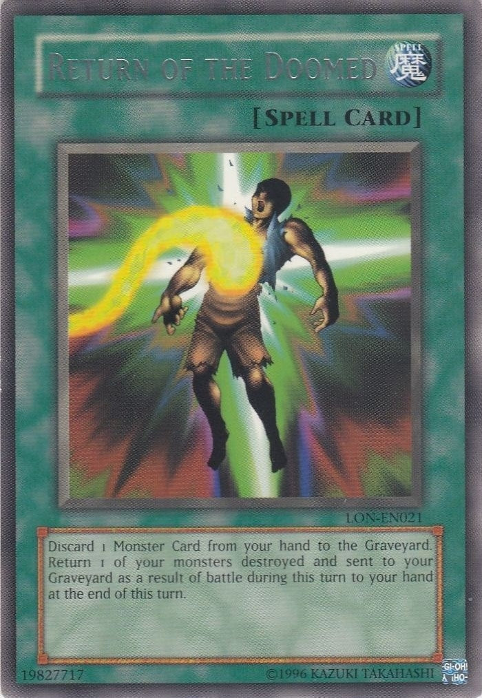Return of the Doomed (21) (LON-EN) - YuGiOh Single