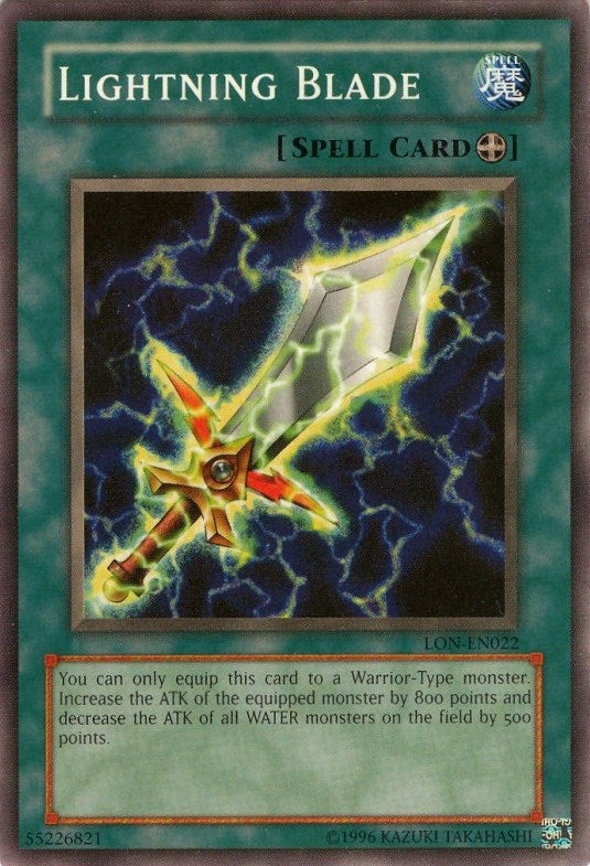 Lightning Blade (22) (LON-EN) - YuGiOh Single