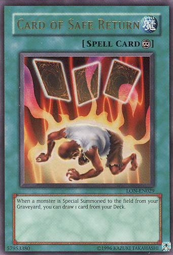 Card of Safe Return (29) (LON-EN) - YuGiOh Single