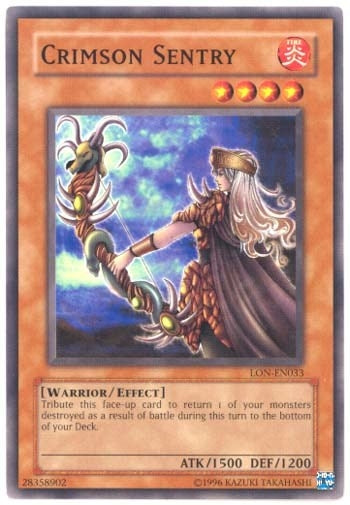 Crimson Sentry (33) (LON-EN) - YuGiOh Single
