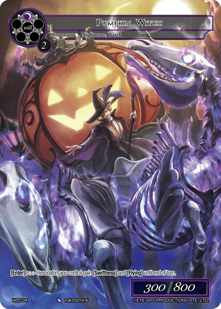 Pumpkin Witch (34) [PRO] - Force of Will Single