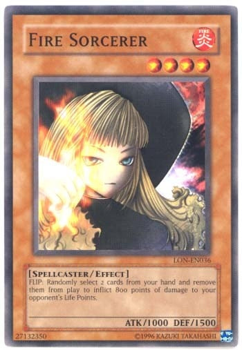 Fire Sorcerer (36) (LON-EN) - YuGiOh Single
