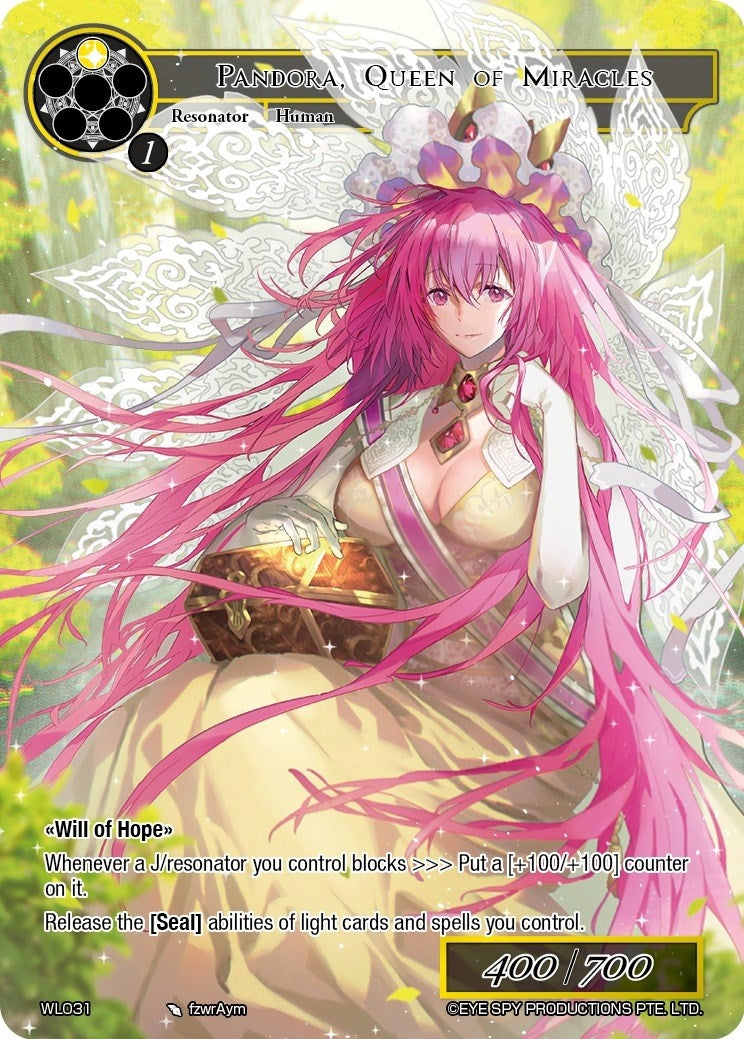 Pandora Queen of Miracles (31) [PRO] - Force of Will Single
