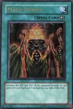 Mage Power (50) (LON-EN) - YuGiOh Single