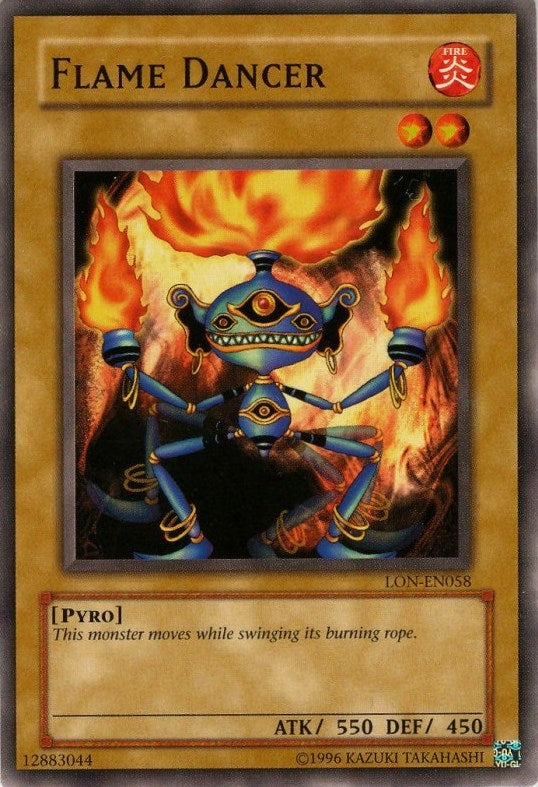 Flame Dancer (58) (LON-EN) - YuGiOh Single