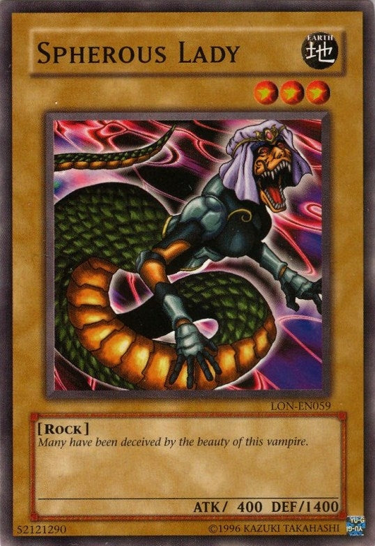 Spherous Lady (59) (LON-EN) - YuGiOh Single