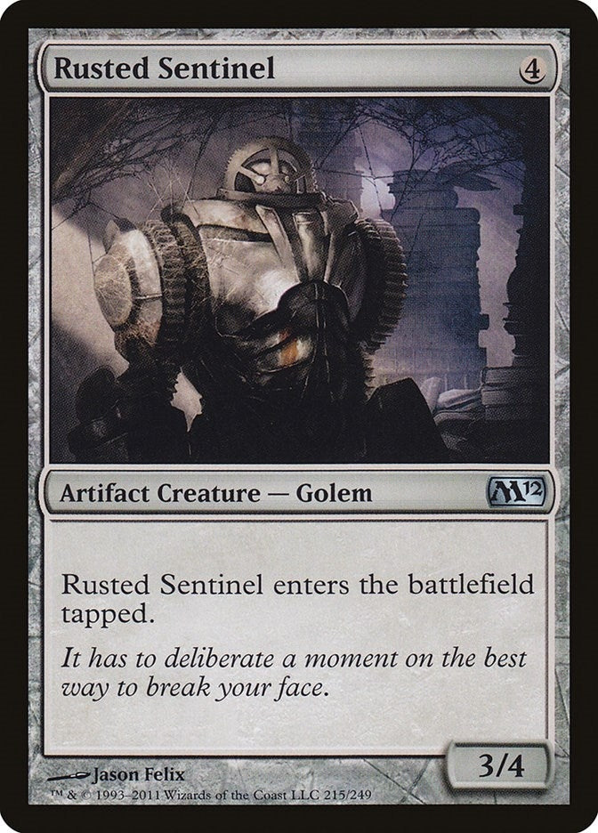 Rusted Sentinel (215) [M12] - MTG Single