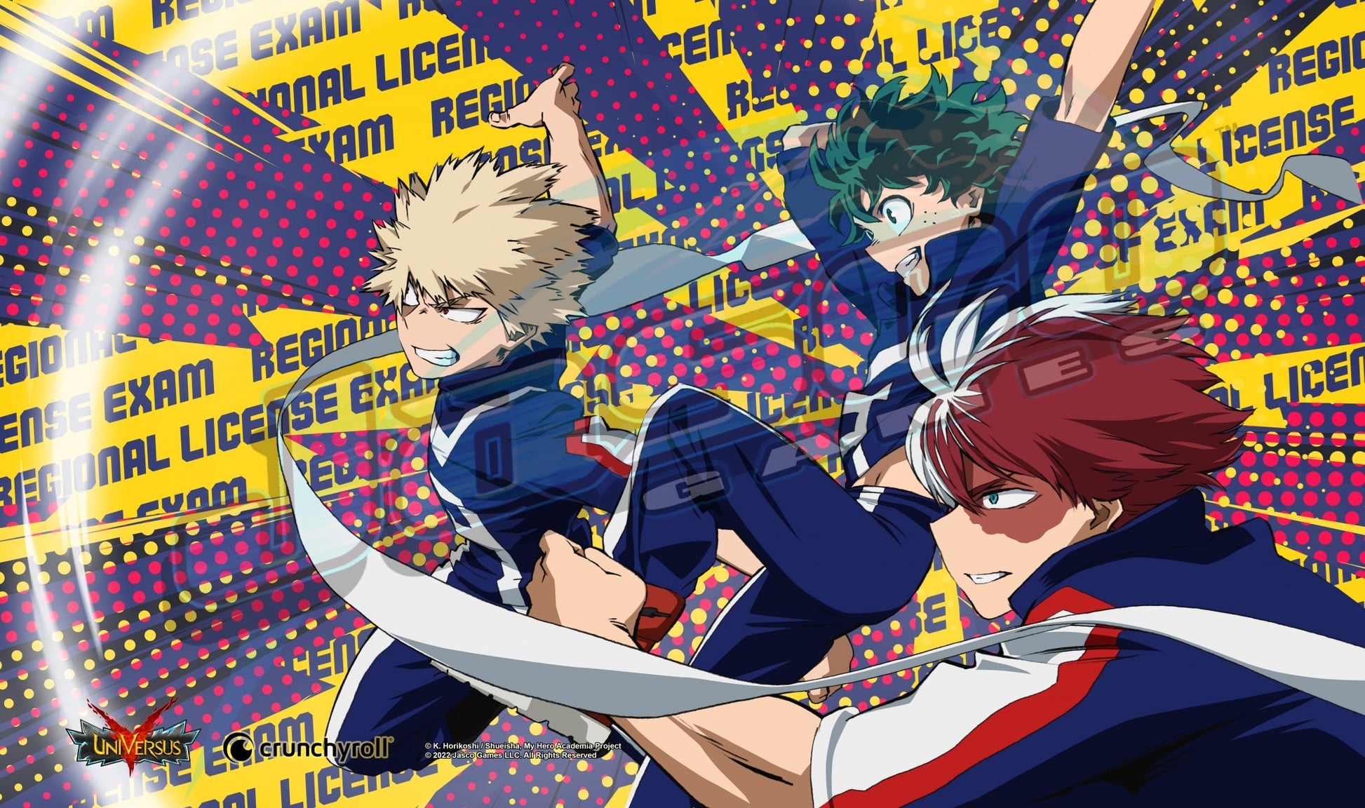 My Hero Academia Playmat: Regional License Exams 2022 Season 3 (Participation) - Playmats Sealed