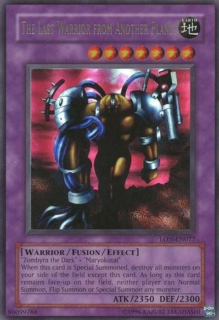 The Last Warrior from Another Planet (77) (LON-EN) - YuGiOh Single