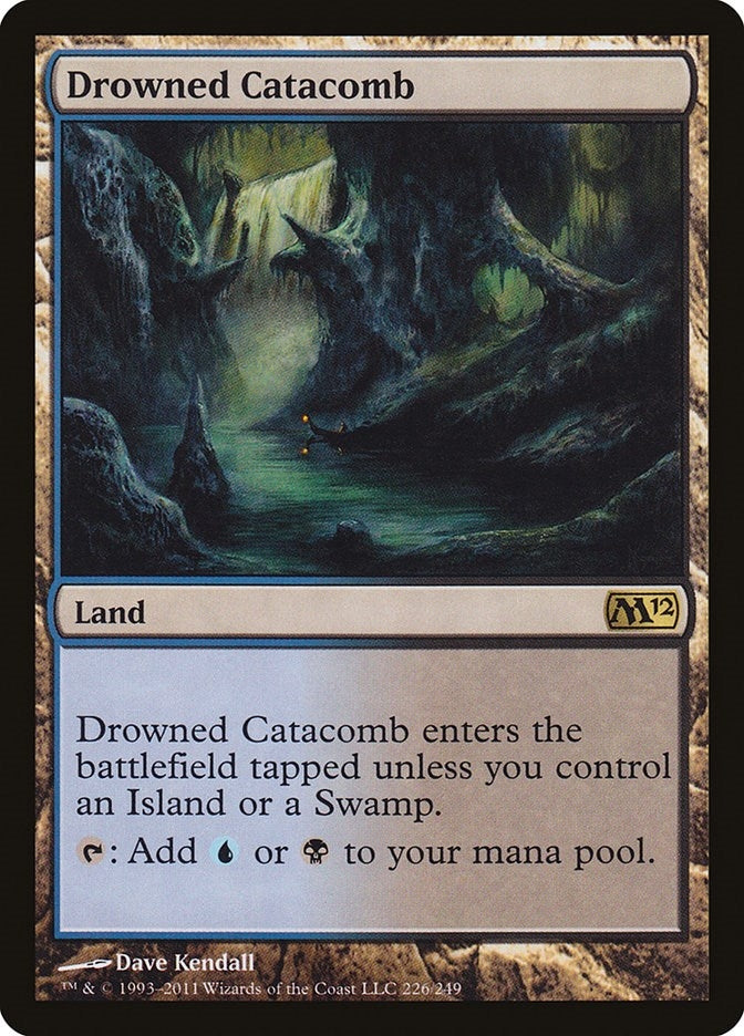 Drowned Catacomb (226) [M12] - MTG Single