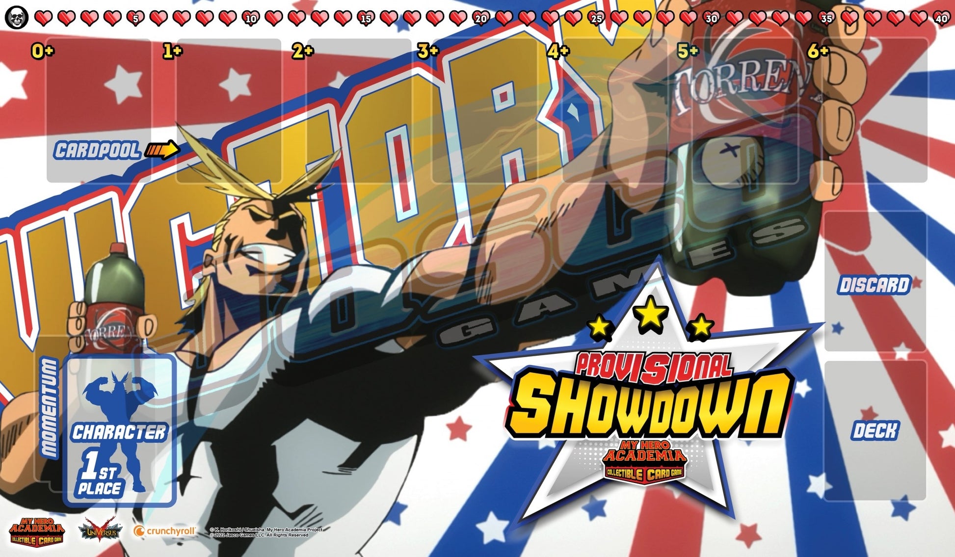 My Hero Academia Playmat: Provisional Showdowns 2022 Season 3 (Champion) - Playmats Sealed