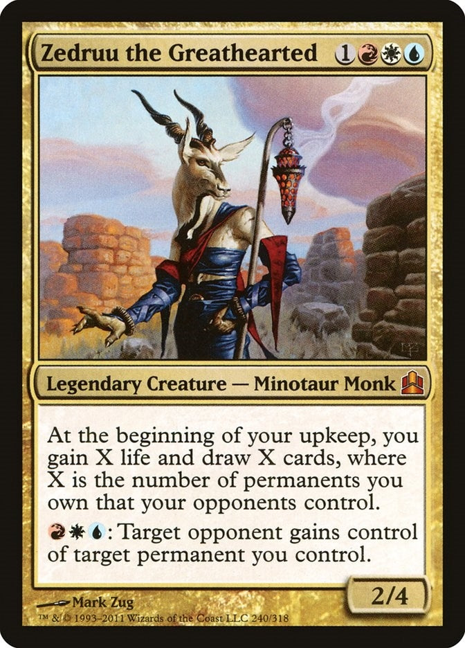 Zedruu the Greathearted (240) [CMD] - MTG Single