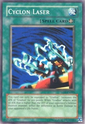 Cyclon Laser (95) (LON-EN) - YuGiOh Single