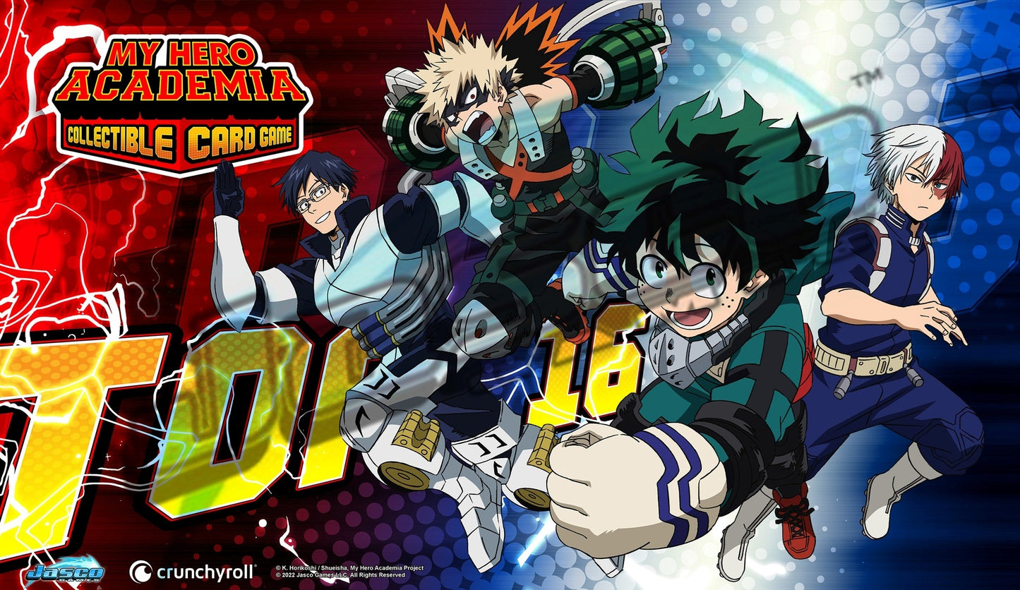 My Hero Academia Playmat: Regional License Exams 2022 Season 2 (Top 16) - Playmats Sealed