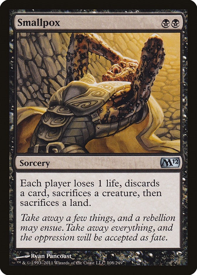 Smallpox (108) [M12] - MTG Single