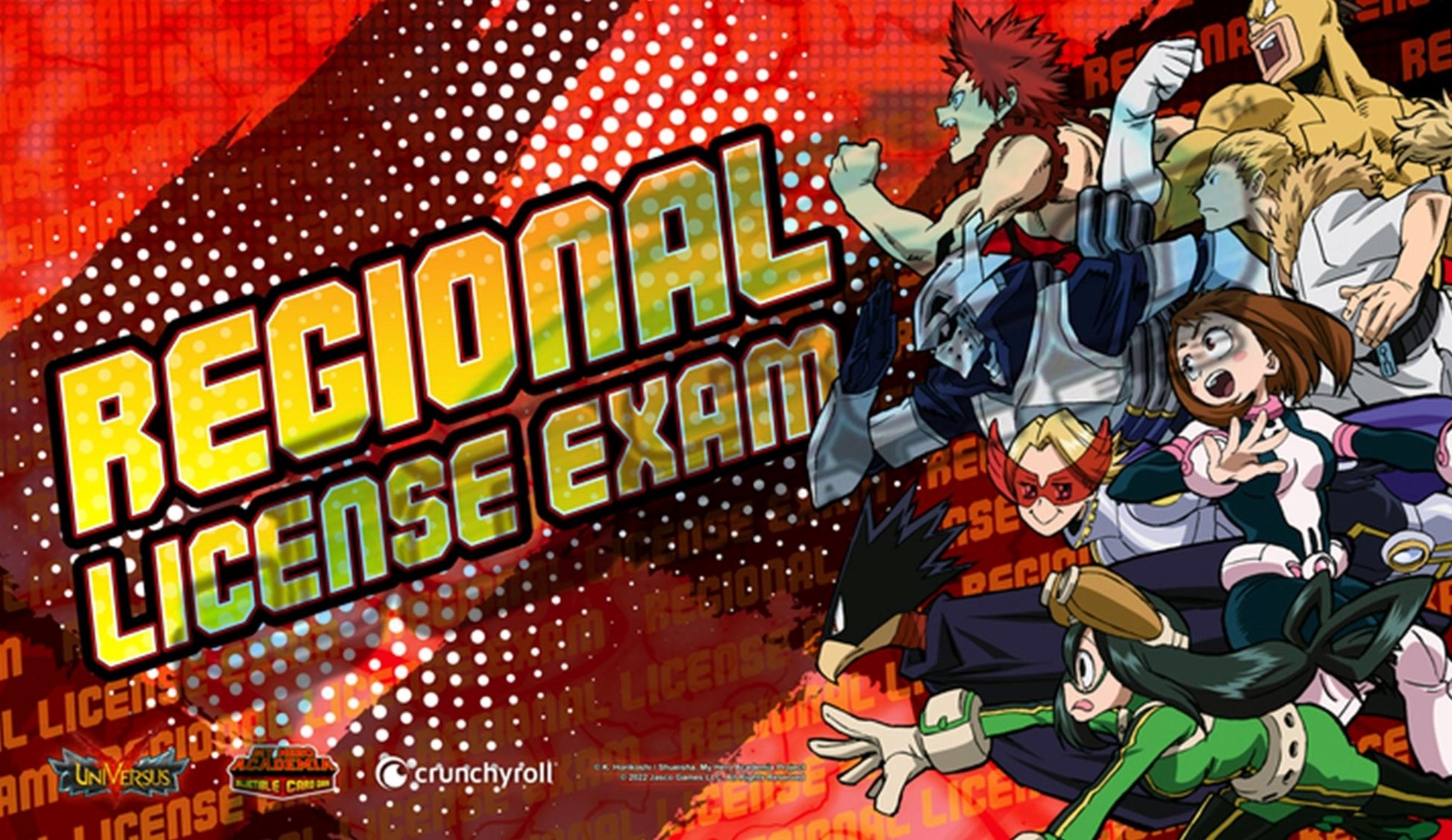 My Hero Academia Playmat: Regional License Exams 2022 Season 2 (Participation) - Playmats Sealed