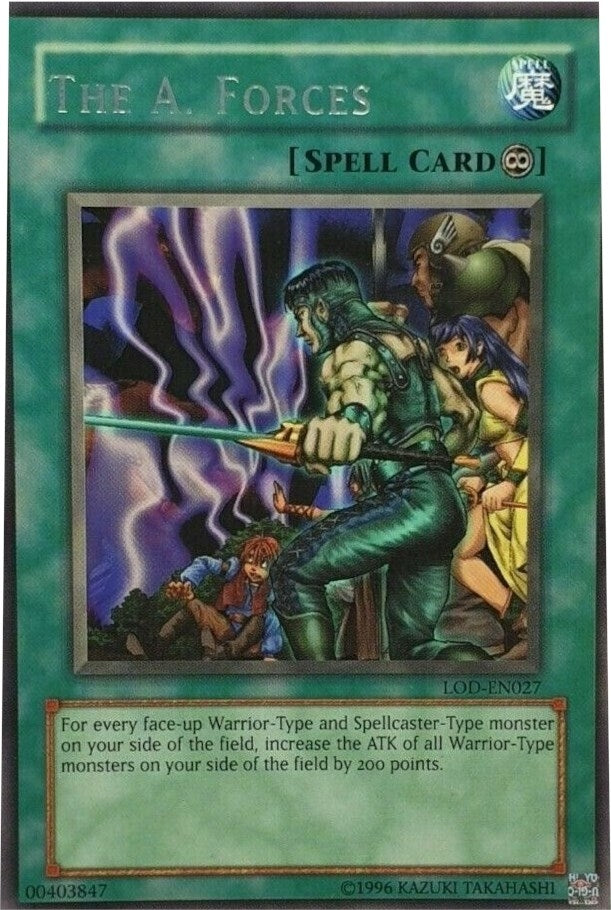 The A. Forces (27) (LOD-EN) - YuGiOh Single
