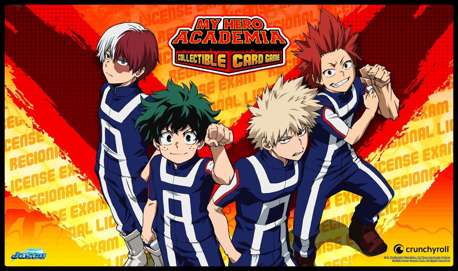 My Hero Academia Playmat: Regional License Exams 2022 Season 1 (Participation) - Playmats Sealed