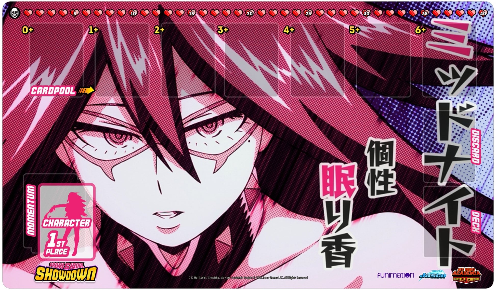My Hero Academia Playmat: Provisional Showdowns 2022 Season 1 (Champion) - Playmats Sealed