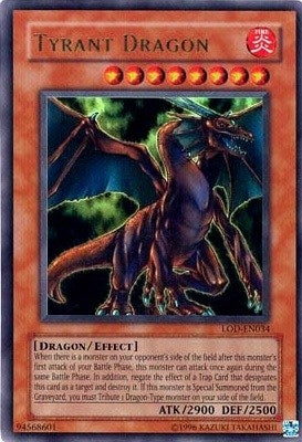 Tyrant Dragon (34) (LOD-EN) - YuGiOh Single