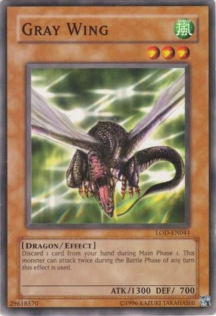 Gray Wing (41) (LOD-EN) - YuGiOh Single