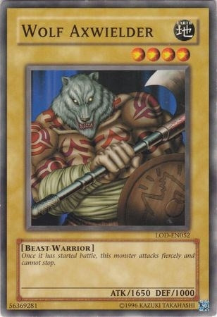 Wolf Axwielder (52) (LOD-EN) - YuGiOh Single