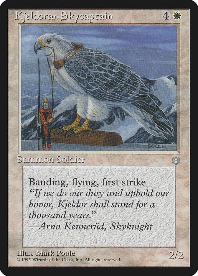 Kjeldoran Skycaptain [ICE] - MTG Single
