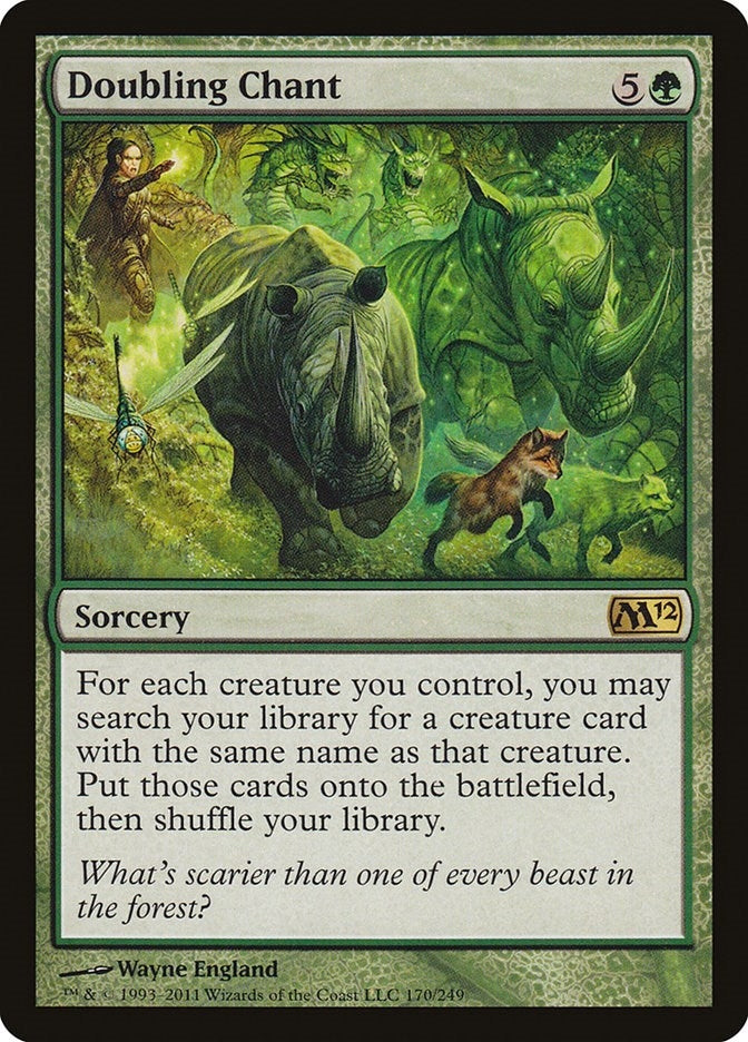 Doubling Chant (170) [M12] - MTG Single