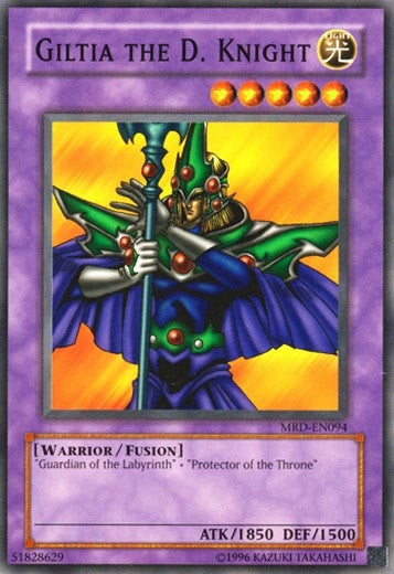 Giltia the D. Knight (94) (MRD-EN) - YuGiOh Single