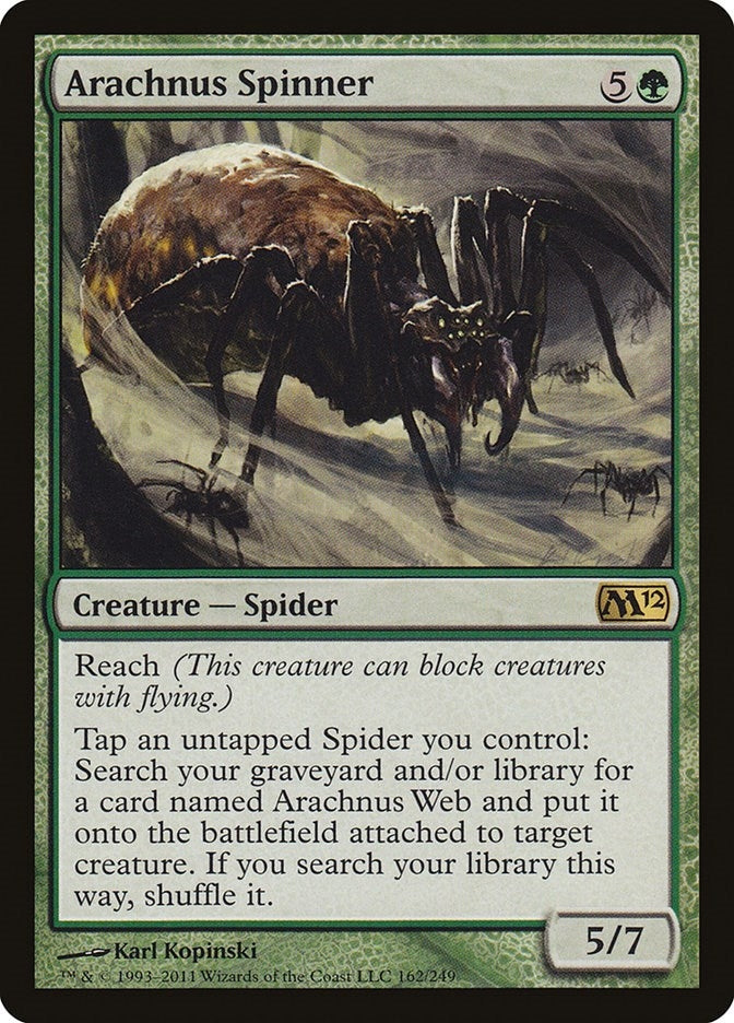 Arachnus Spinner (162) [M12] - MTG Single