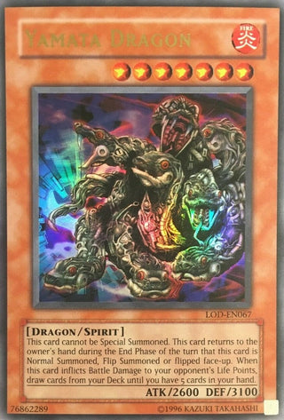 Yamata Dragon (67) (LOD-EN) - YuGiOh Single